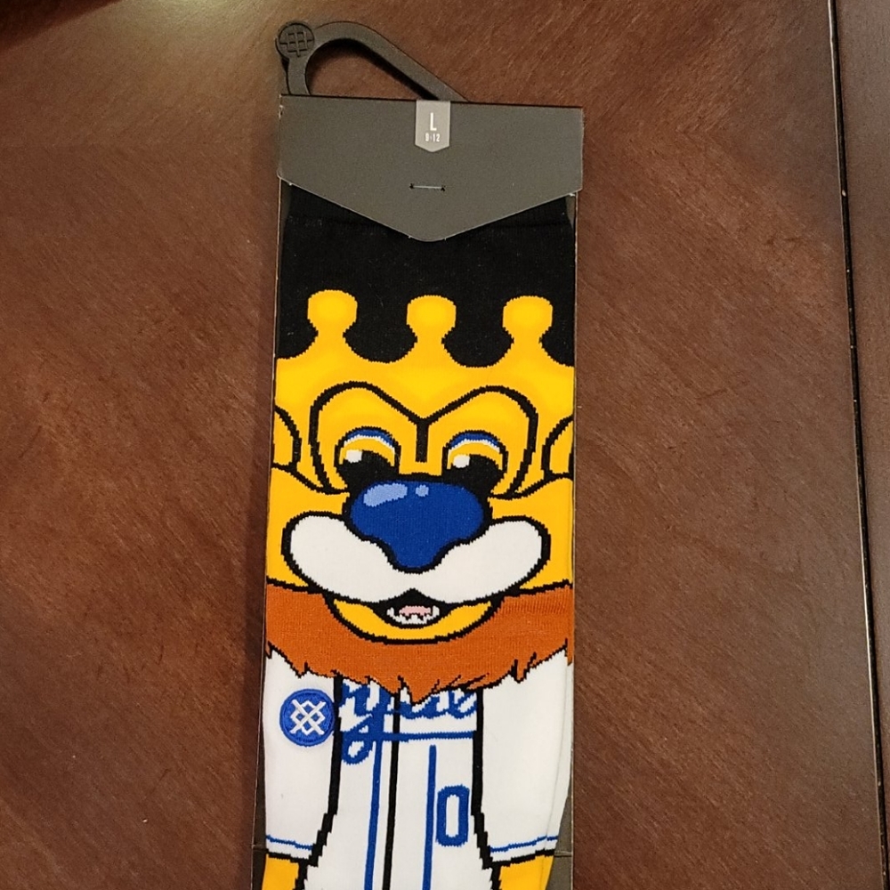 NEW KC Royals Stance socks, L